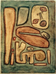 Outburst of Fear III by Paul Klee